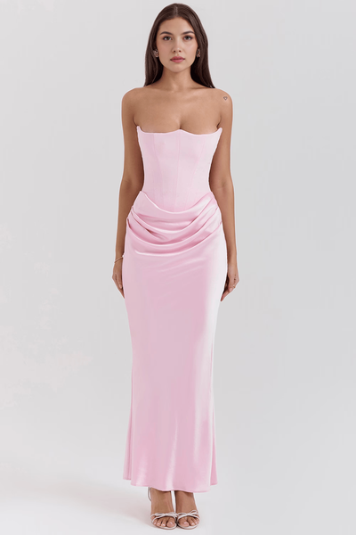 Serene - Vestido de satén.