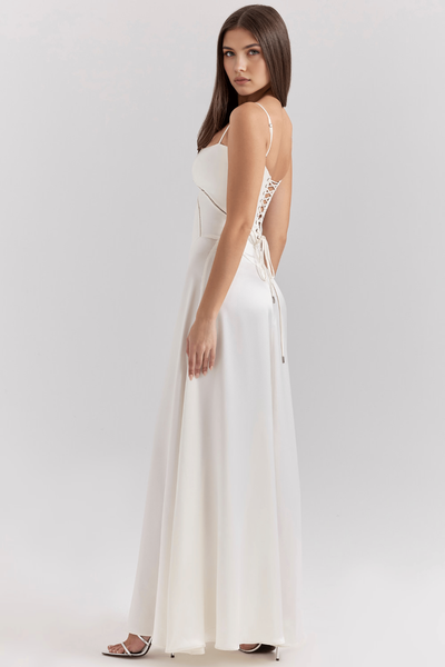 Noelle - Vestido de noche con escote tipo bustier.