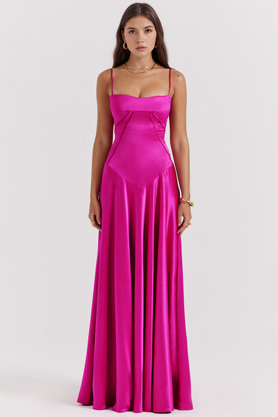 Noelle - Vestido de noche con escote tipo bustier.