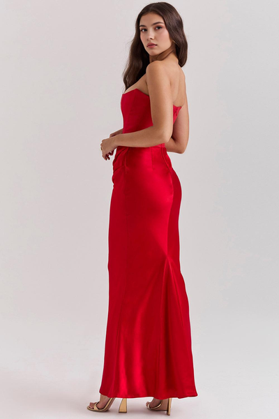 Serene - Vestido de satén.