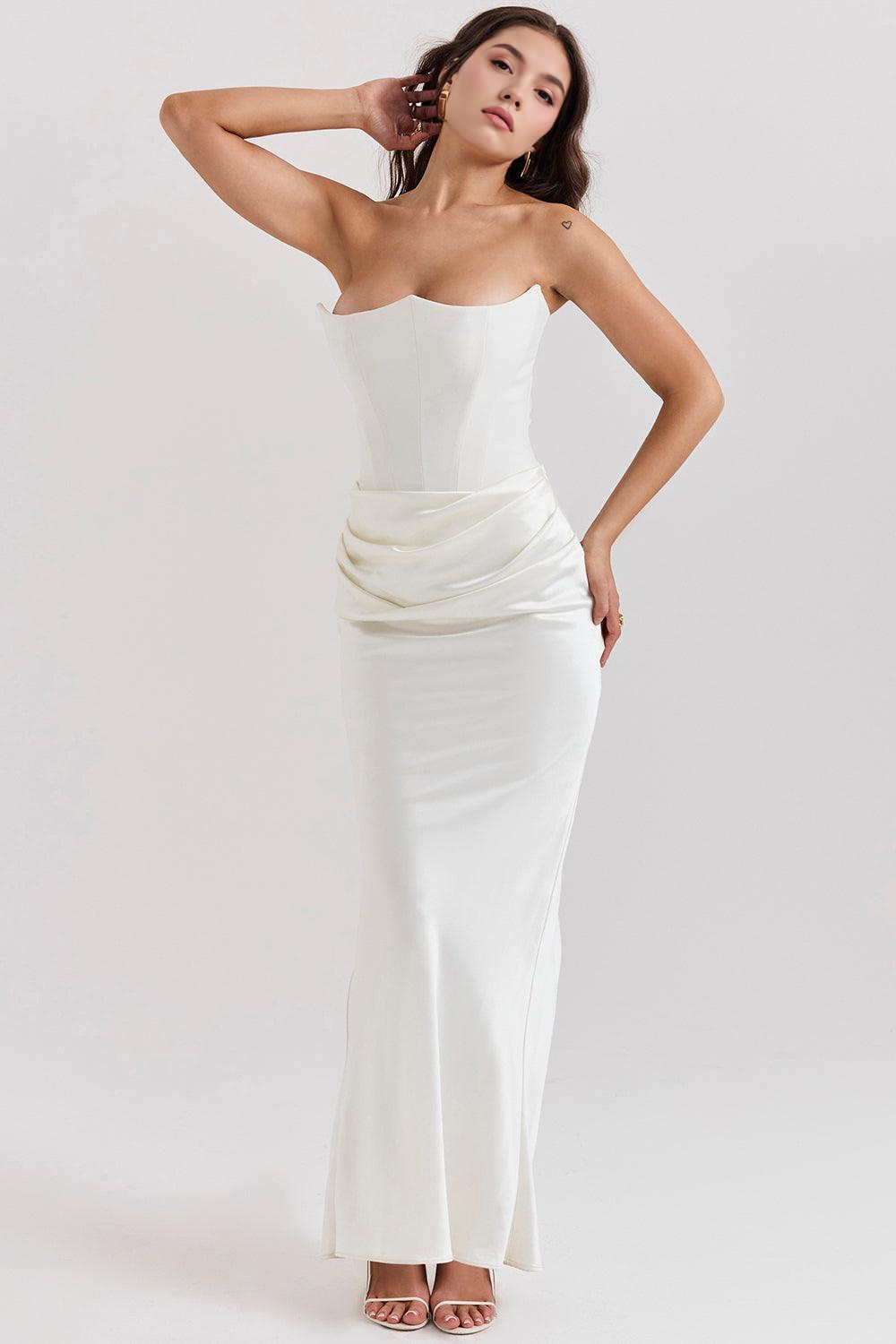 Serene - Vestido de satén.