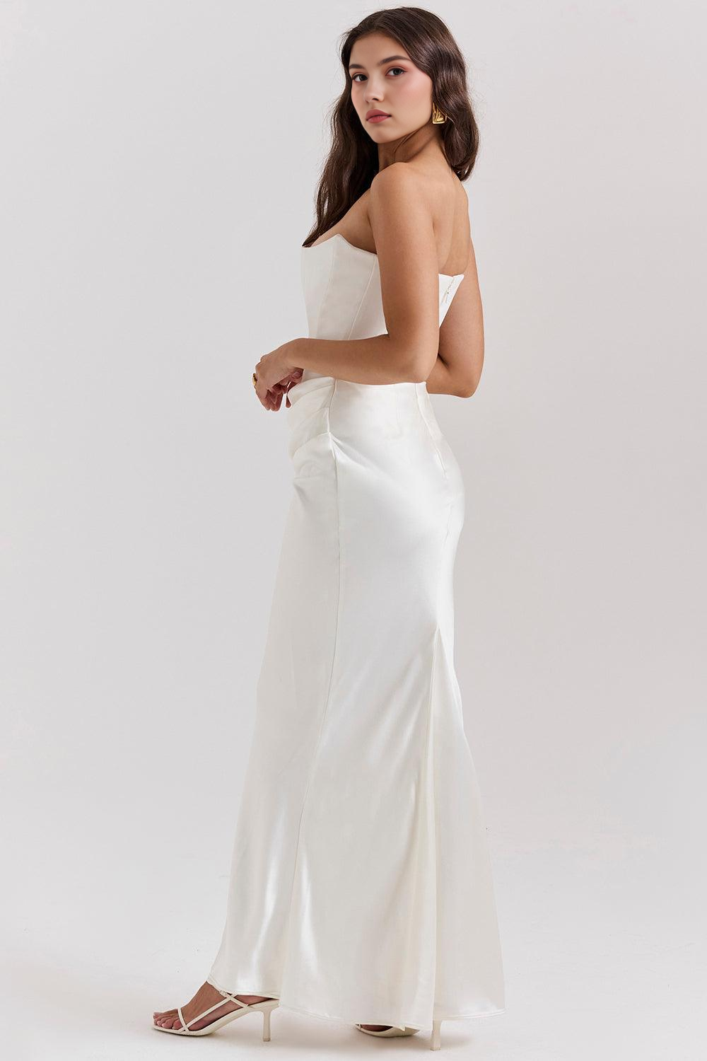 Serene - Vestido de satén.