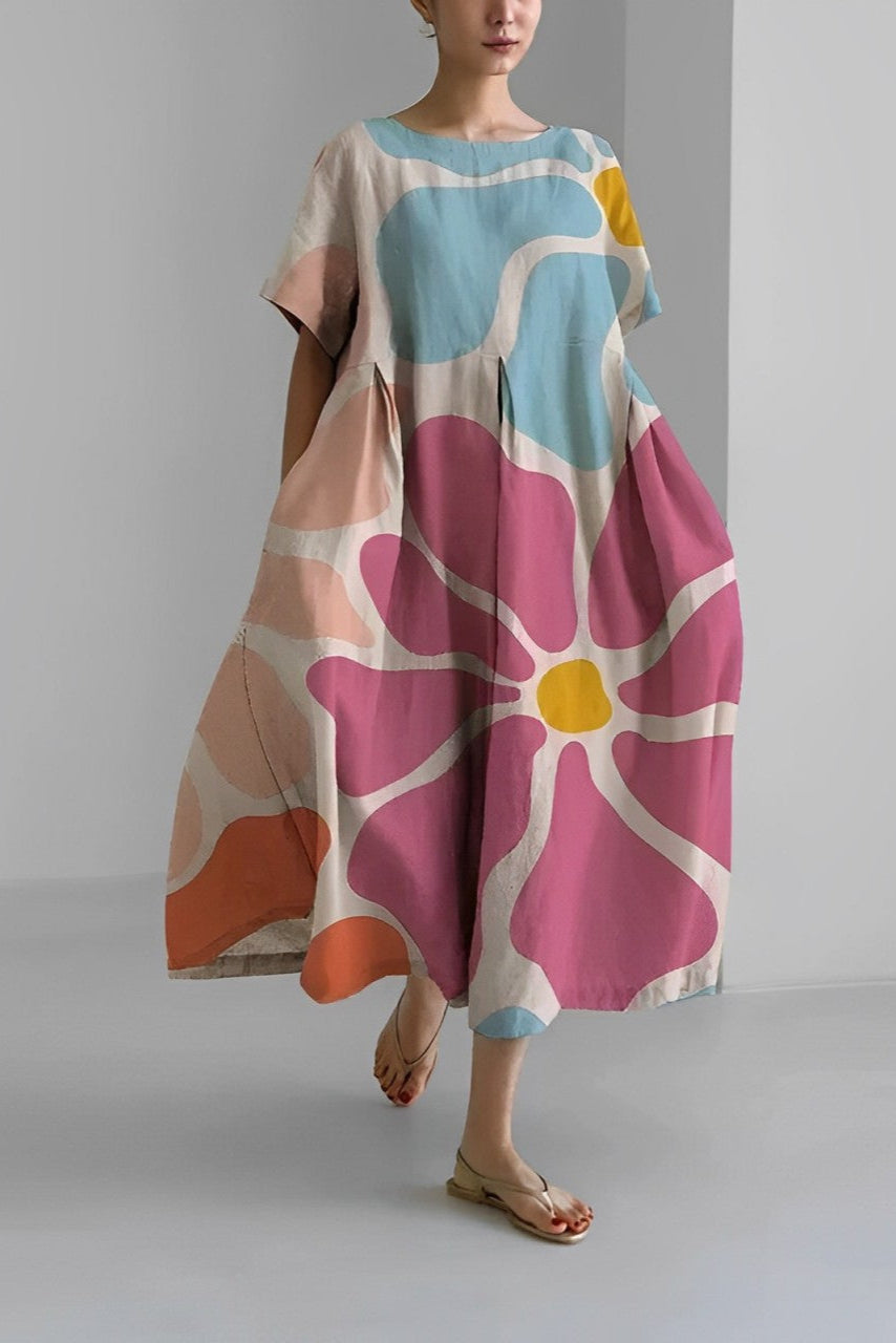 Amelia - Vestido floral bohemio.