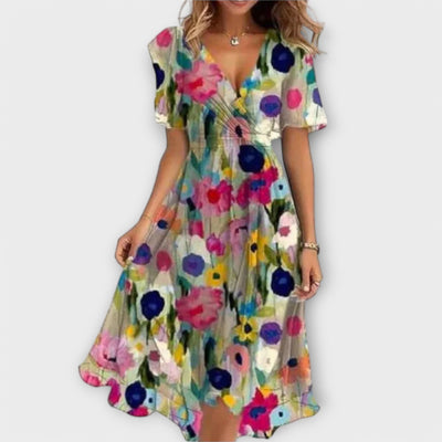 Ariane™ | Robe féminine à col en V.