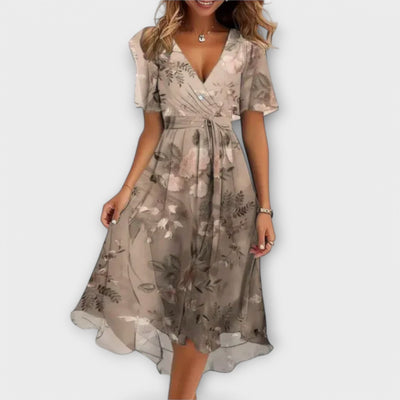 Ariane™ | Robe féminine à col en V.