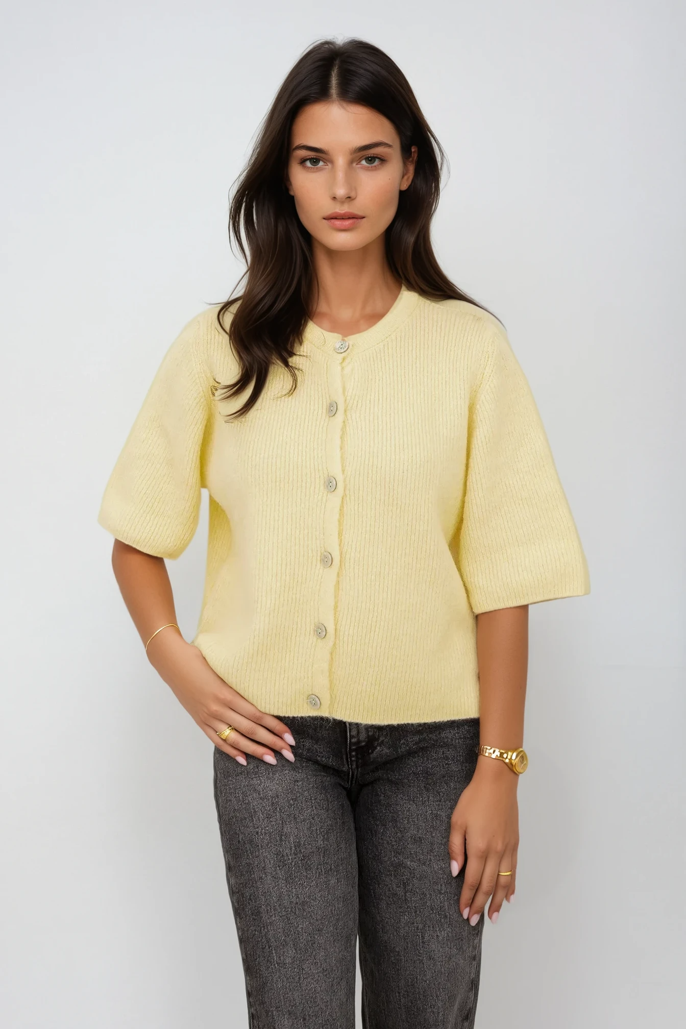 GIULIANA Cardigan Top.