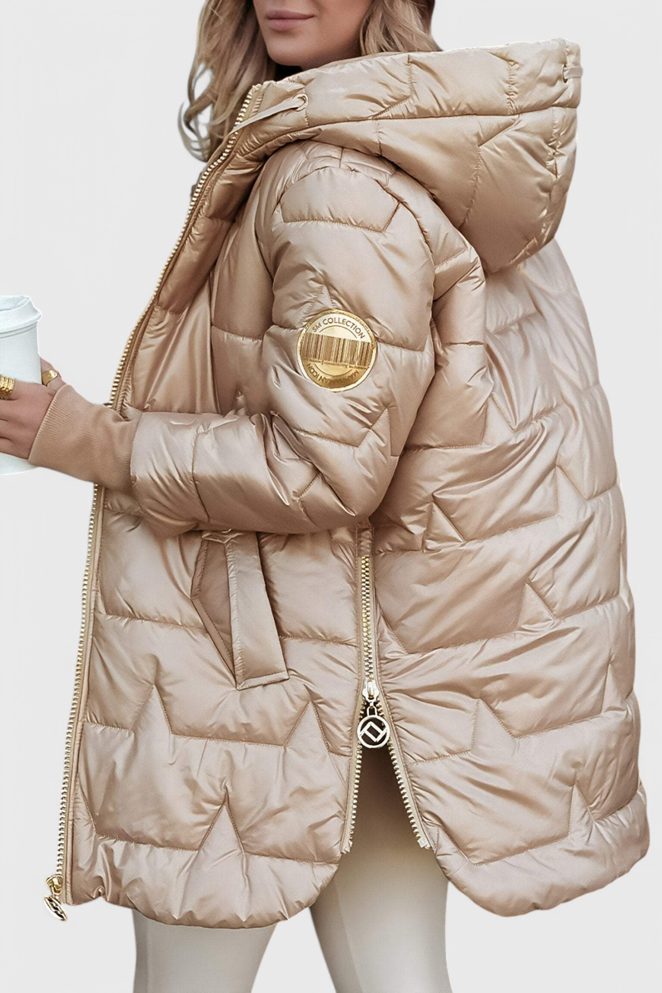 Marcella Abrigo Aislante Acogedor con Capucha.