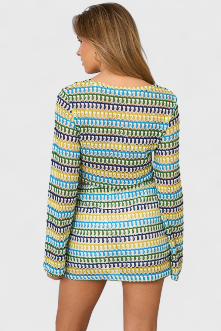 Islene Conjunto Boho de Ganchillo Ligero.
