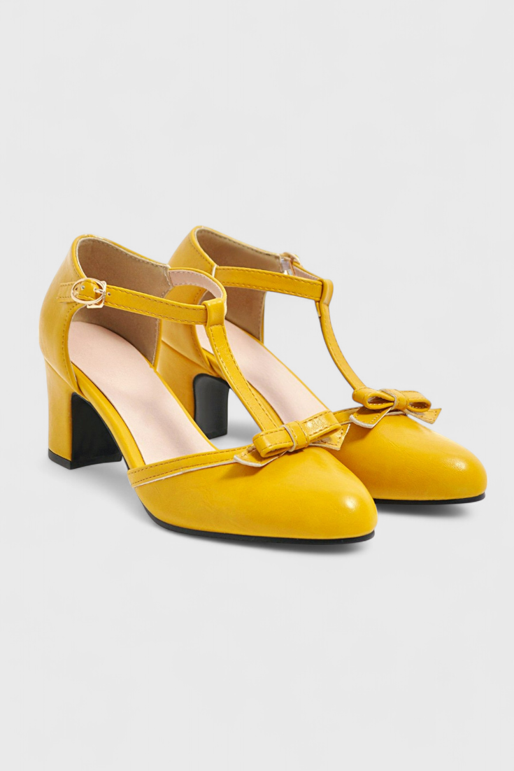 Granada Tacones Ortopédicos con Estilo Retro.