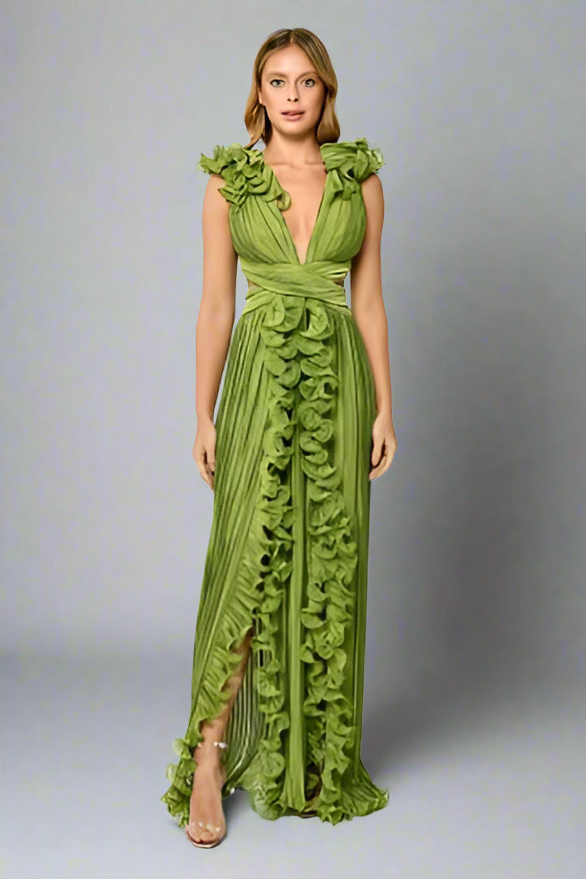 LEÓN – Vestido largo.