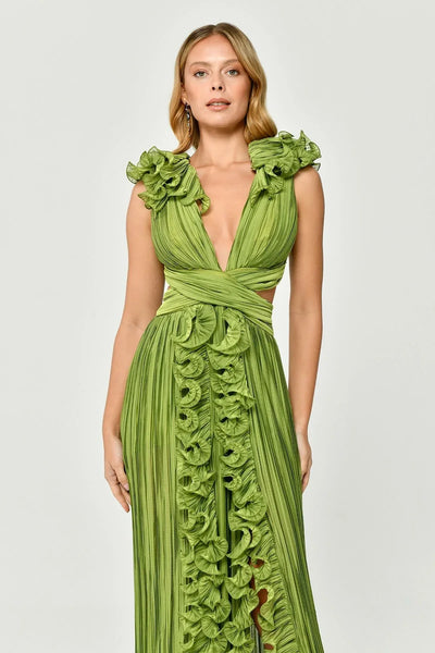 LEÓN – Vestido largo.