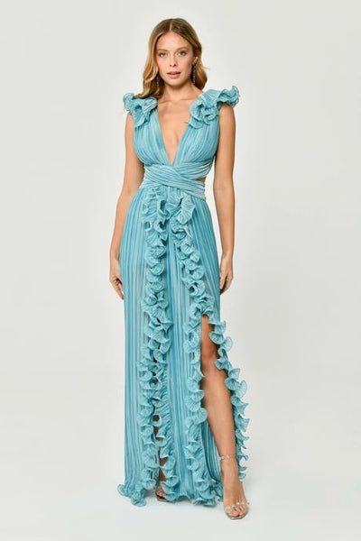 LEÓN – Vestido largo.