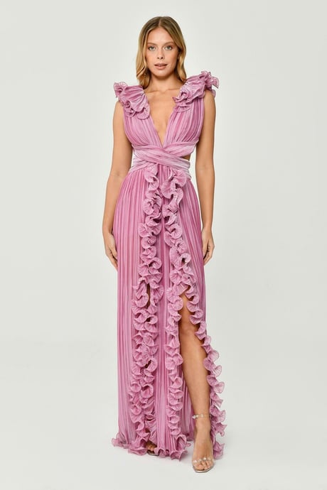 LEÓN – Vestido largo.