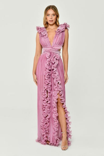 LEÓN – Vestido largo.