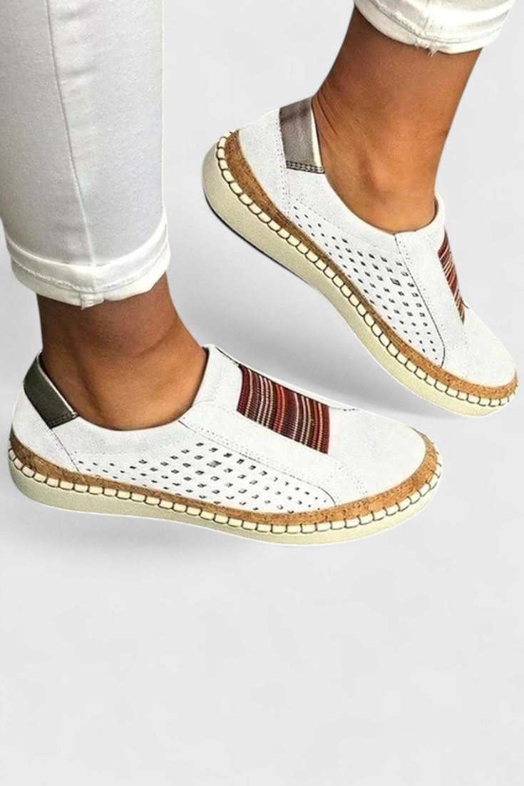 Saray Zapatos Ortopédicos Slip-On con Estilo Funcional.