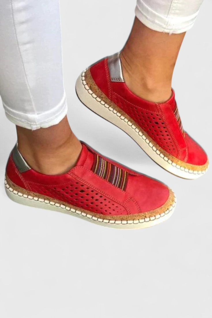 Saray Zapatos Ortopédicos Slip-On con Estilo Funcional.