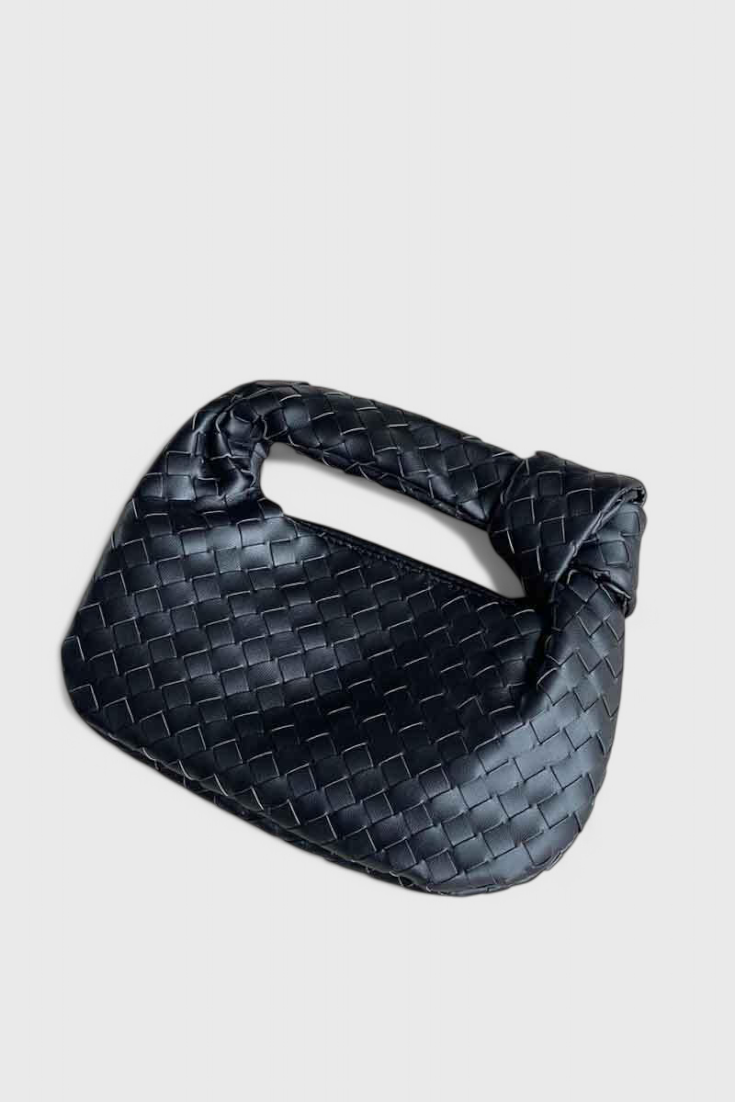 Sage Bolso Satchel Mini Woven.