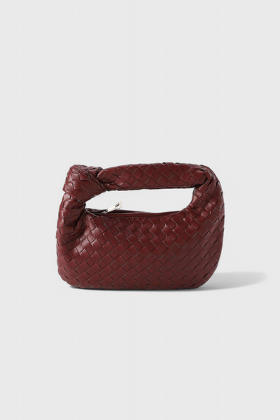 Sage Bolso Satchel Mini Woven.