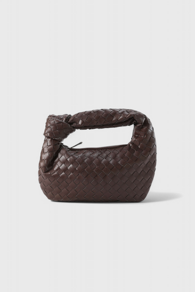 Sage Bolso Satchel Mini Woven.