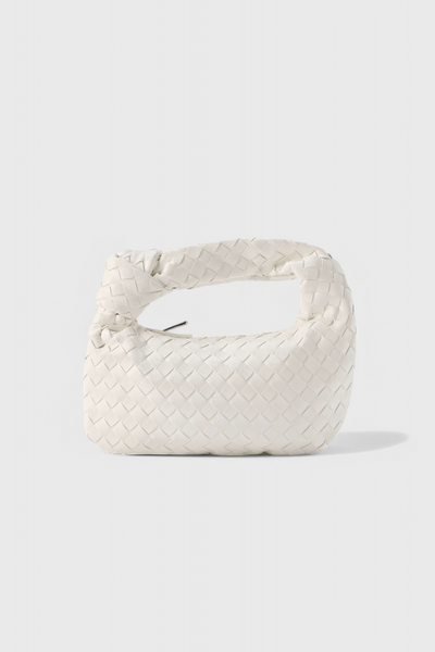 Sage Bolso Satchel Mini Woven.