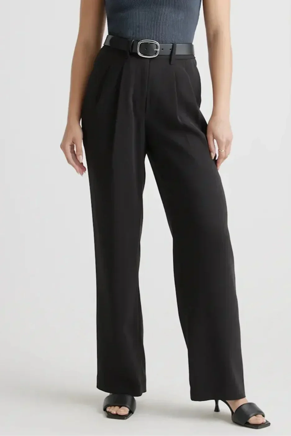 Tinashe Pantalones Tailored de Pierna Ancha.