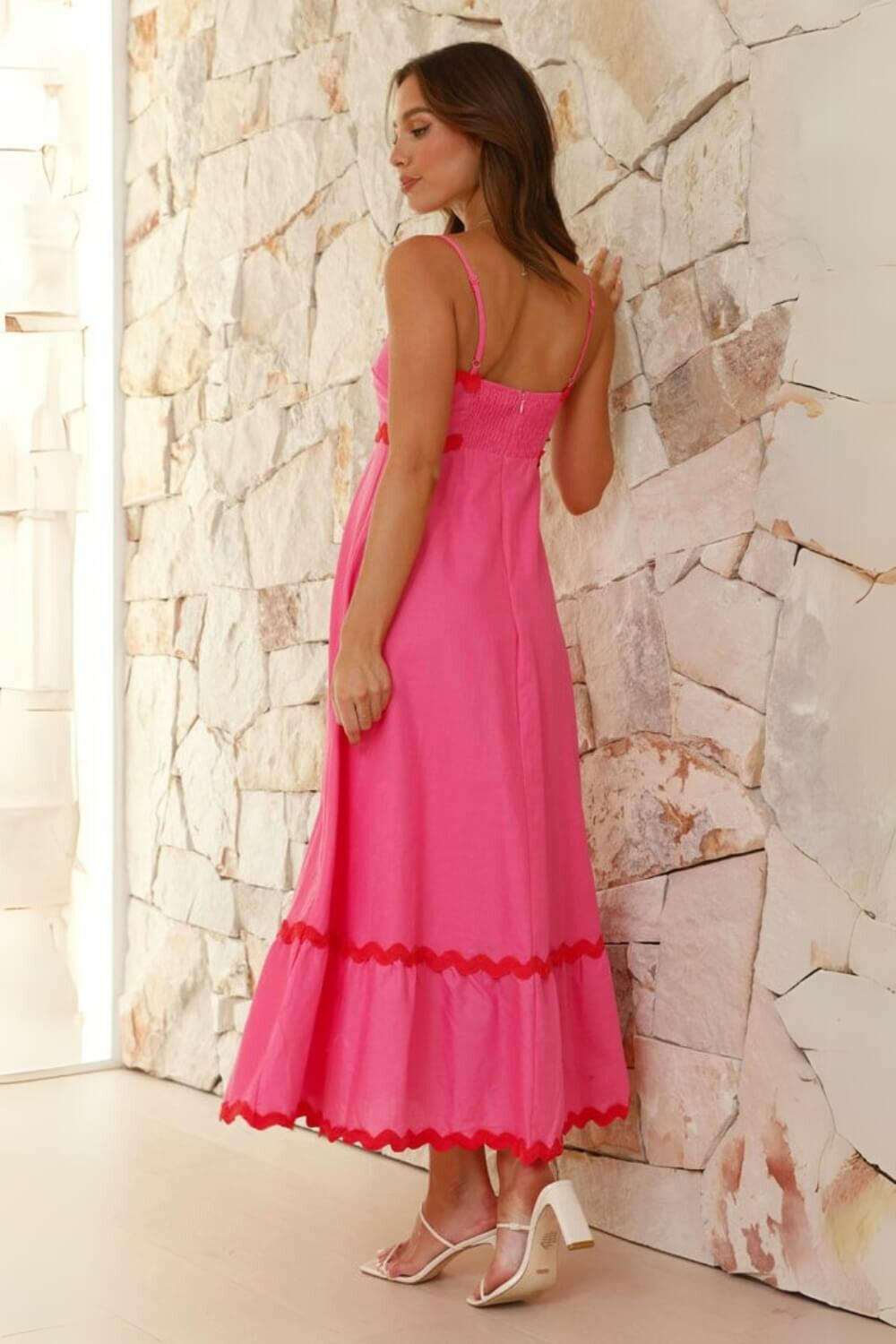Vestido Midi Lila.