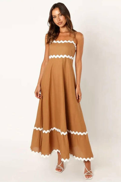Vestido Midi Lila.