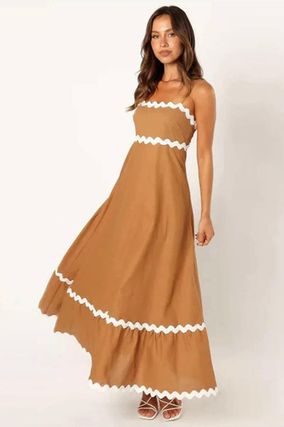Vestido Midi Lila.