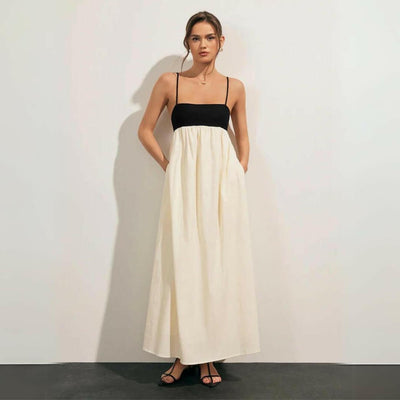 Vestido Largo de Lino Emily.