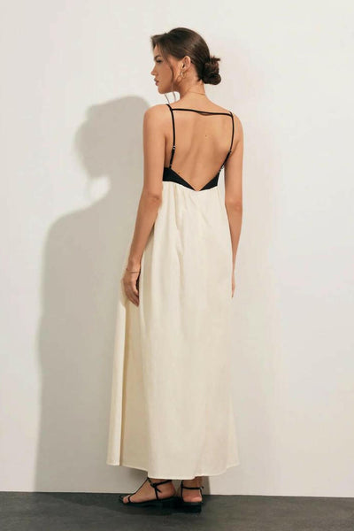 Vestido Largo de Lino Emily.