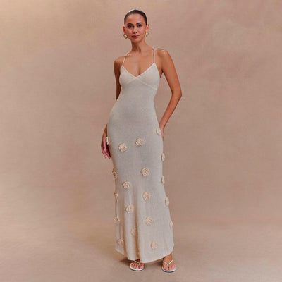 Vestido Largo de Croché Margarita.