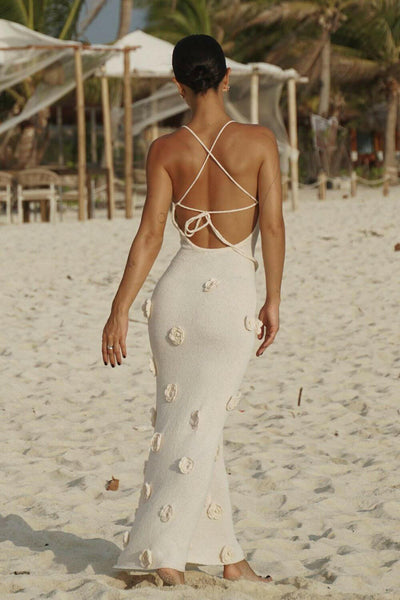 Vestido Largo de Croché Margarita.