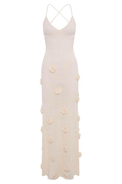 Vestido Largo de Croché Margarita.