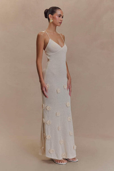 Vestido Largo de Croché Margarita.
