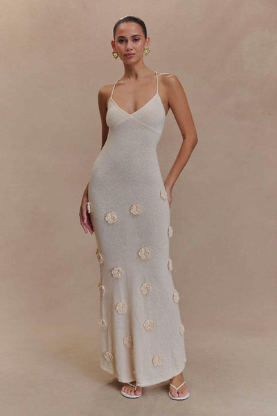 Vestido Largo de Croché Margarita.