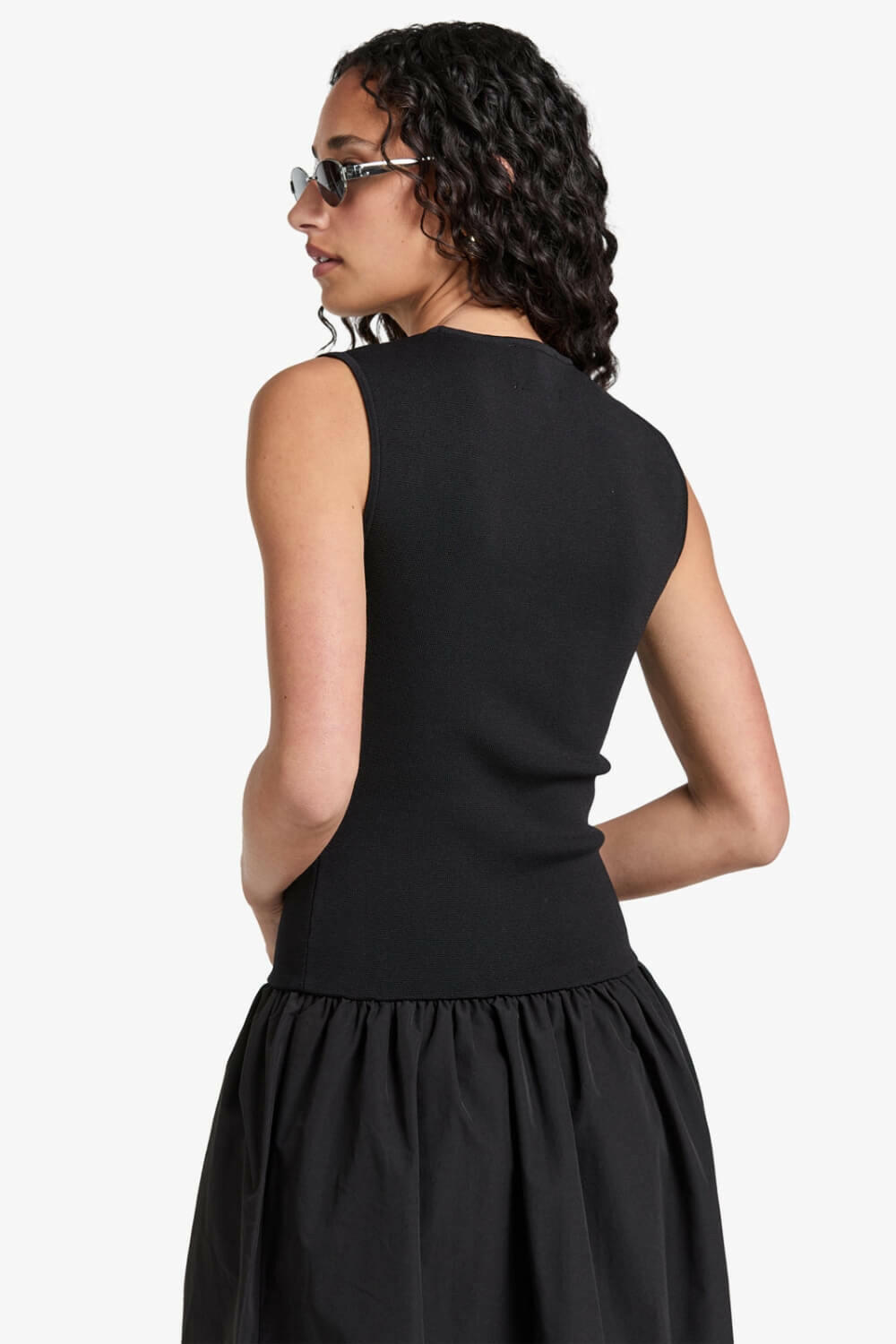 Vestido Midi Georgina Negro.