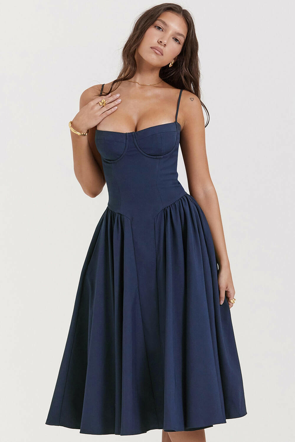 Vestido Midi Moldeador Tina.