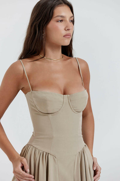 Vestido Midi Moldeador Tina.