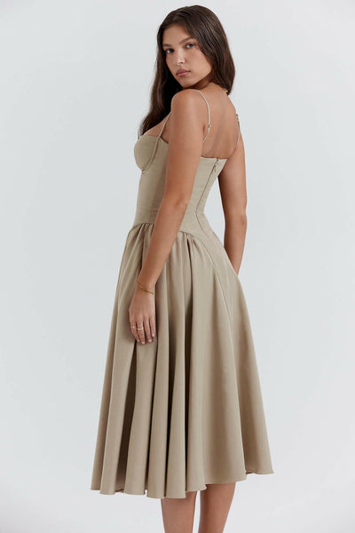 Vestido Midi Moldeador Tina.