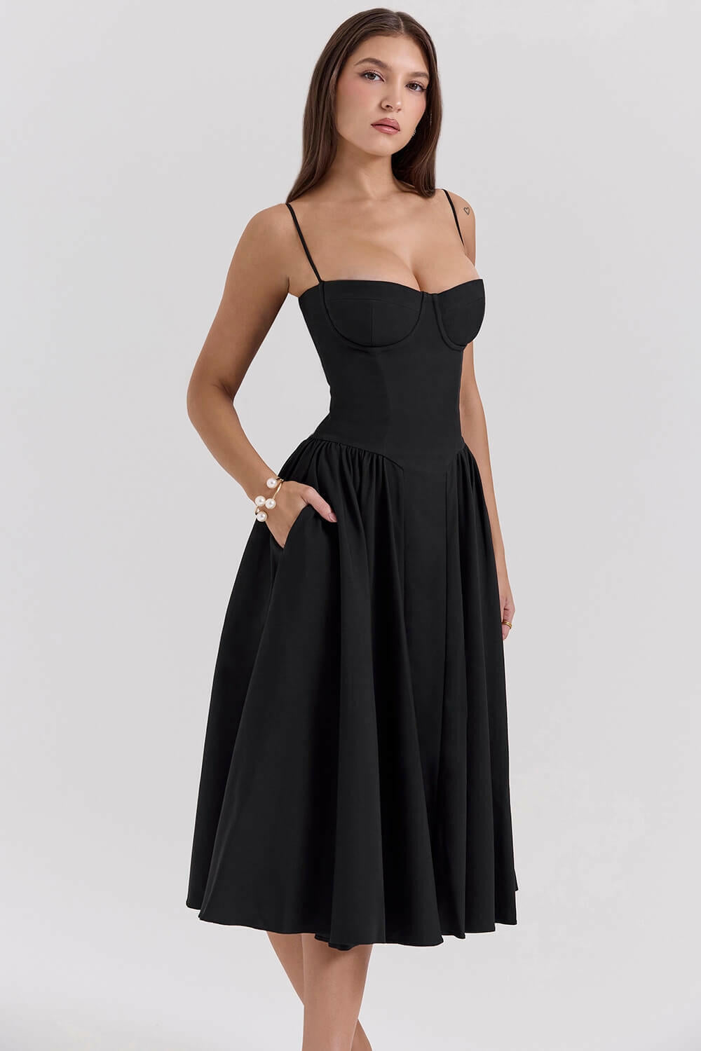 Tina Shaping Midi Dress