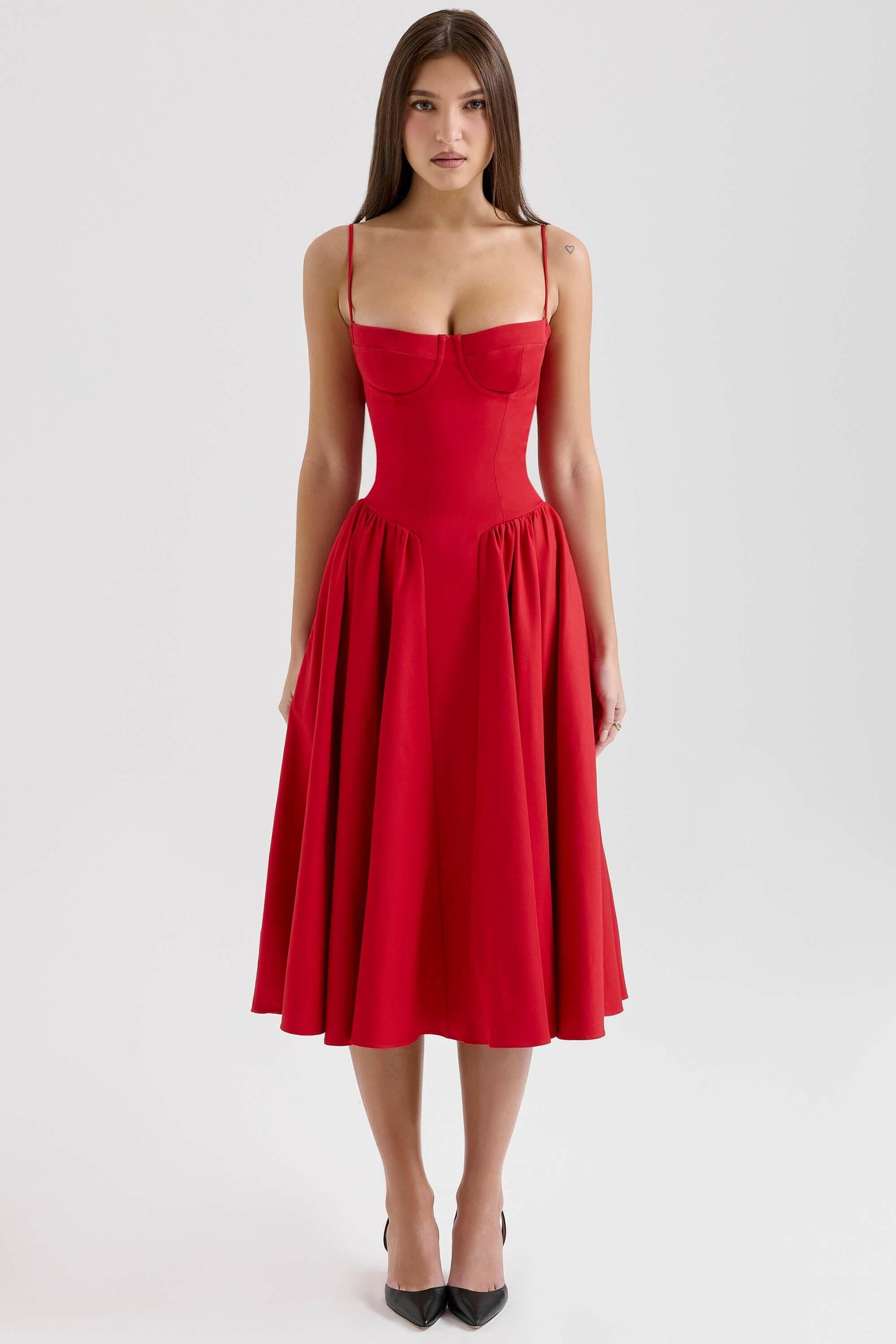 Vestido Midi Moldeador Tina.