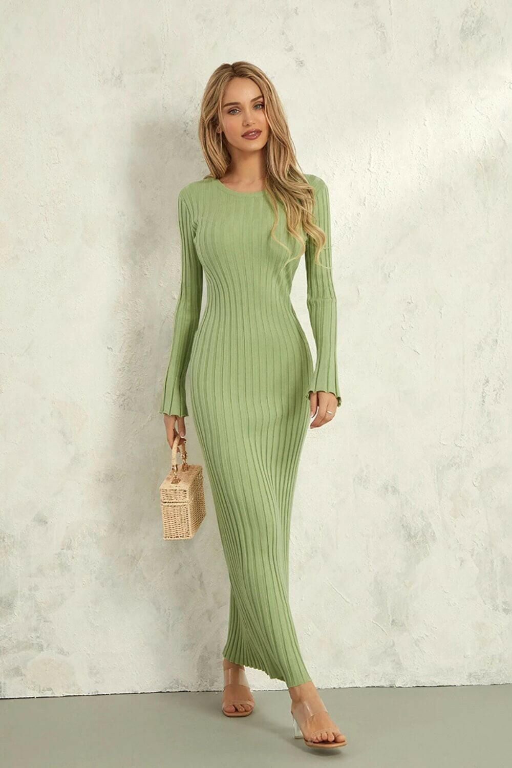 Olga Long Dress