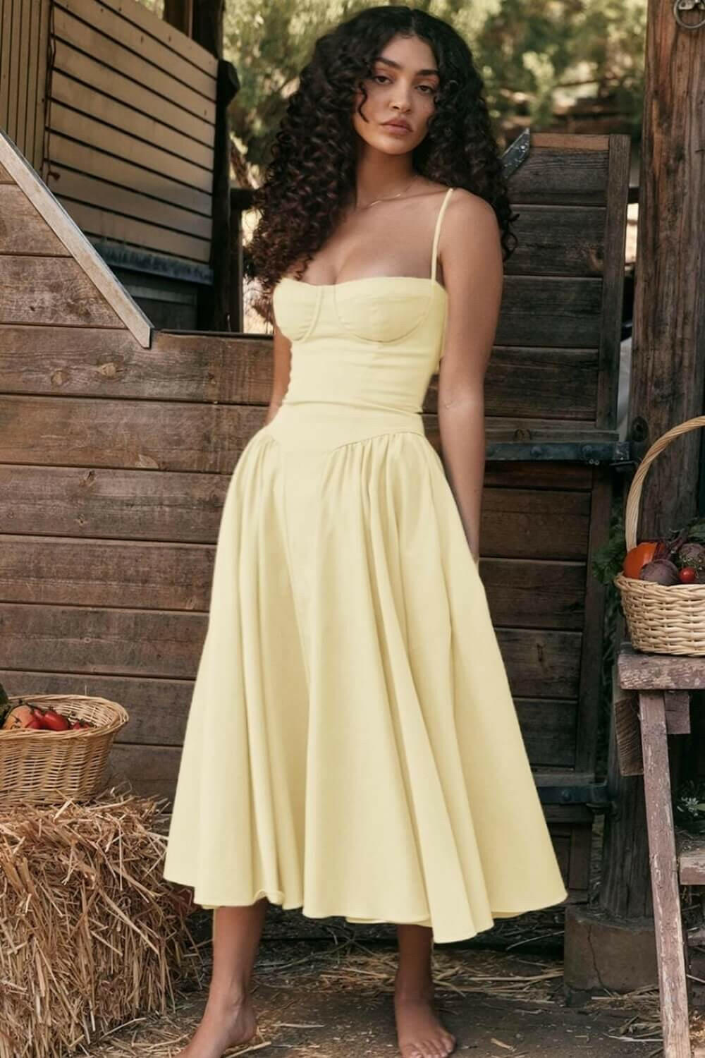 Tina Shaping Midi Dress