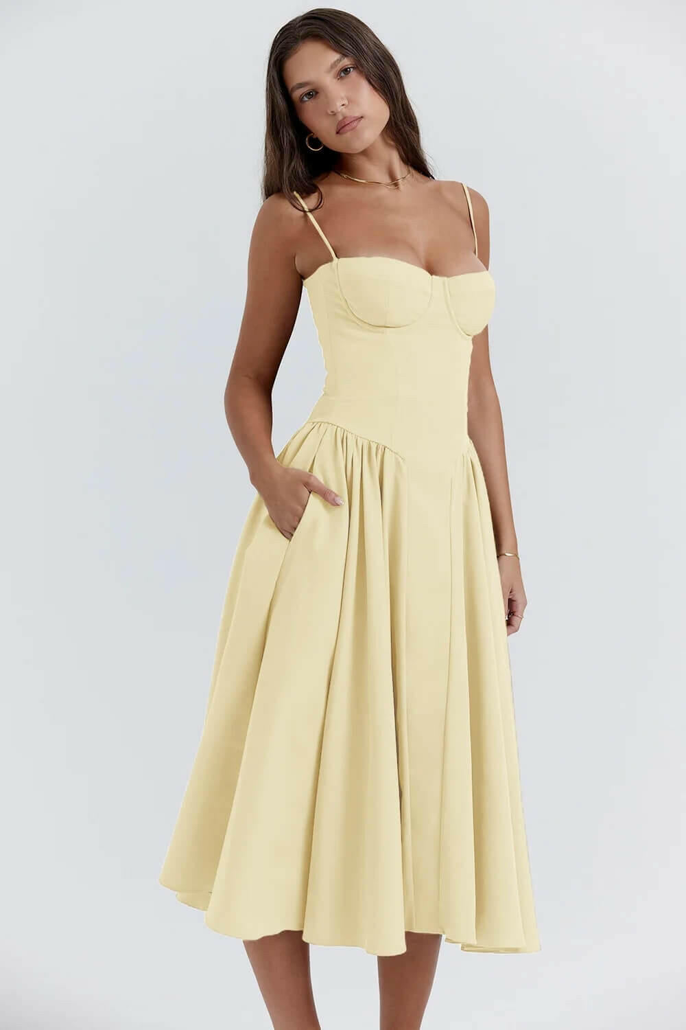 Vestido Midi Moldeador Tina.