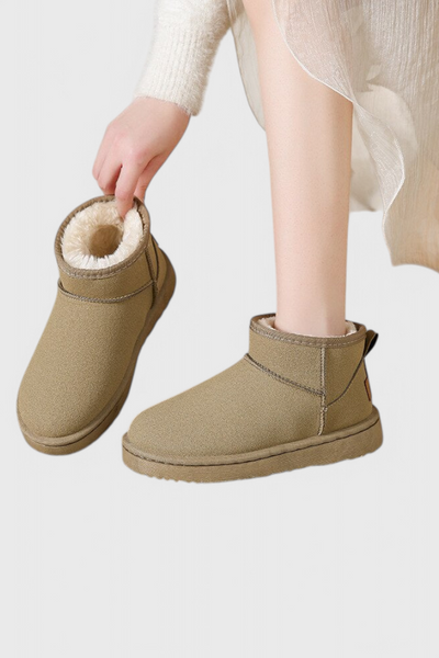 Adelaide Botas de Tobillo Forradas de Shearling.